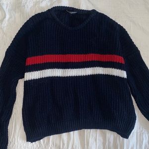 Brandy Melville knit navy sweater